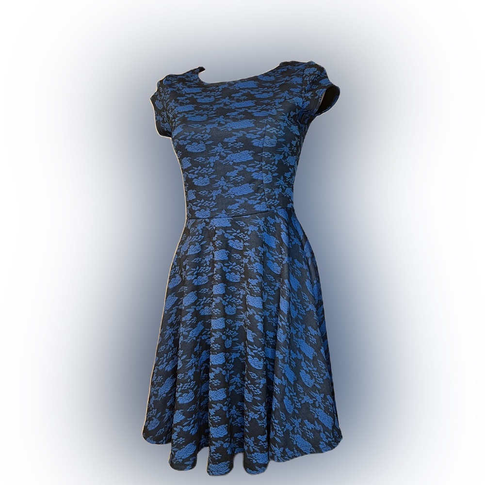 QED London floral mini dress S